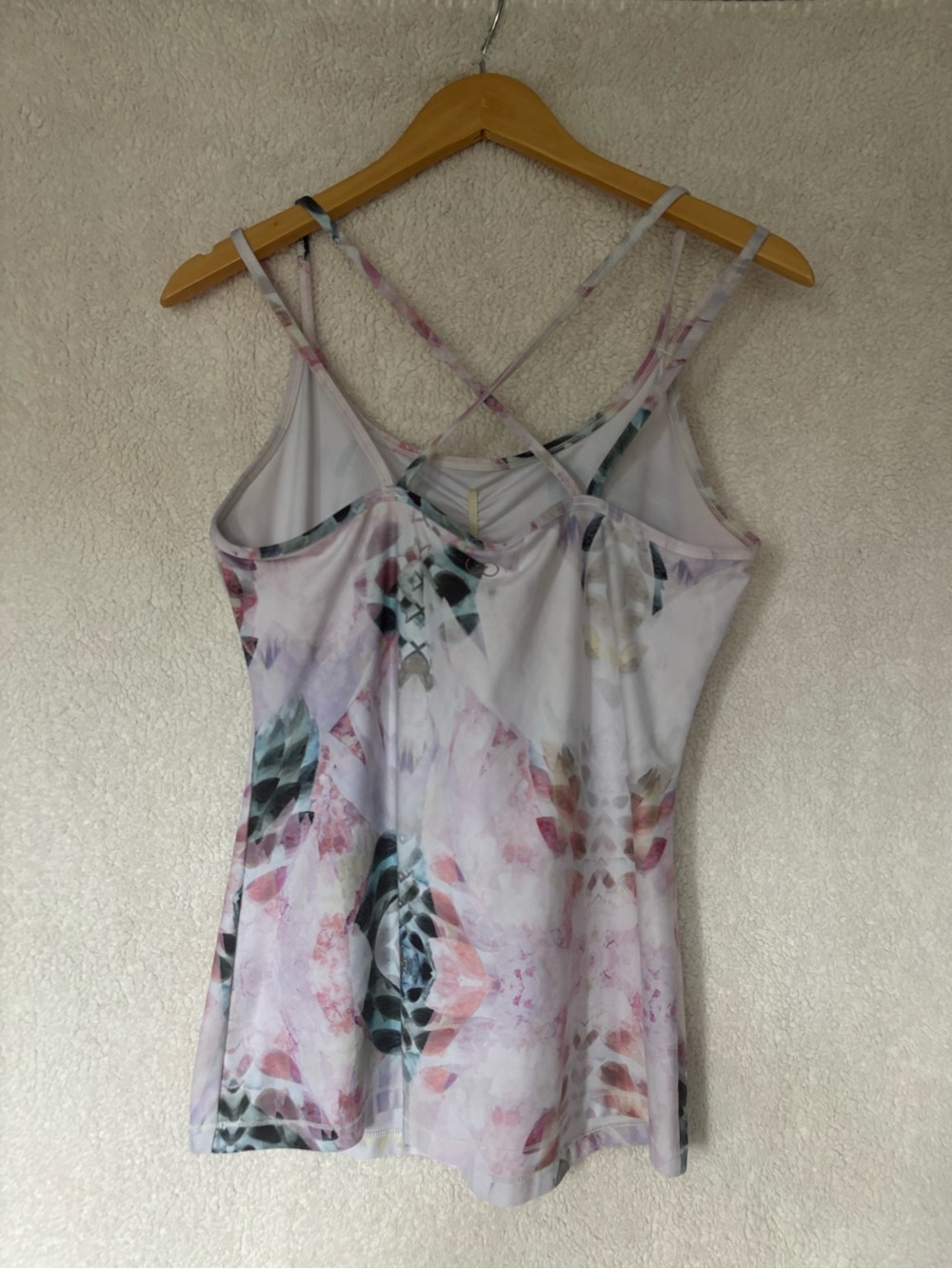 CALIA Light Floral Strappy Athletic Women's Tank Top